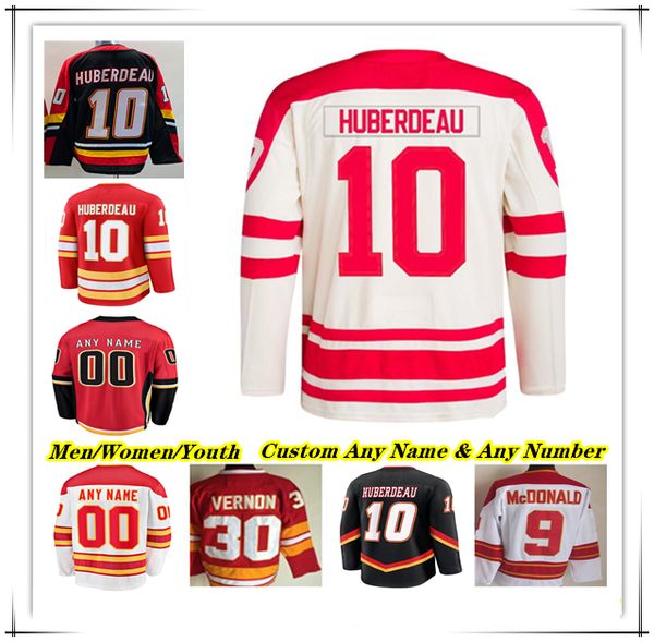 

Nazem Kadri Hockey Jersey flamess Morgan Frost Jonathan Huberdeau Matt Coronato Mikael Backlund Adam Klapka Rasmus Andersson Blake Coleman MacKenzie Weegar Bahl, Men white style