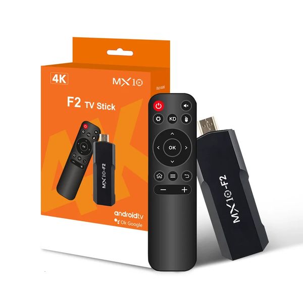 TV Sticks 1gb 8gb 1 unit Android 2024 stb mx10 F2 Box 4k eu Stick 251114