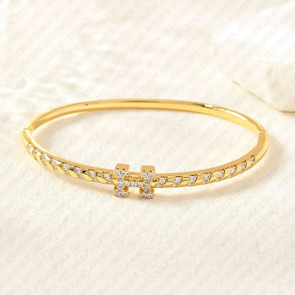 

Designer Bracelet Bracelet for Women Diamond Bangle Letter Bangles Personalized Initial Bangles Luxury Jewlery Designer for Women