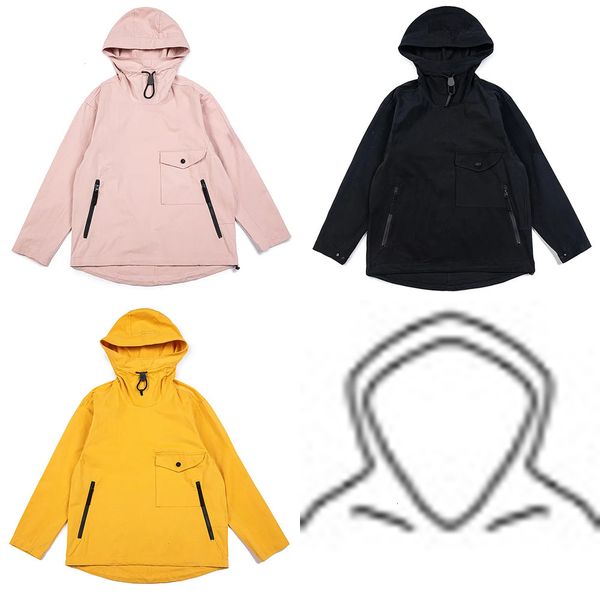 

A5Designer Men's Jacket 2025 Spring/Fall New Arrival Functional Windproof Hooded Jacket Casual Oversized Hooded Jacket veste stone 8f, Pink