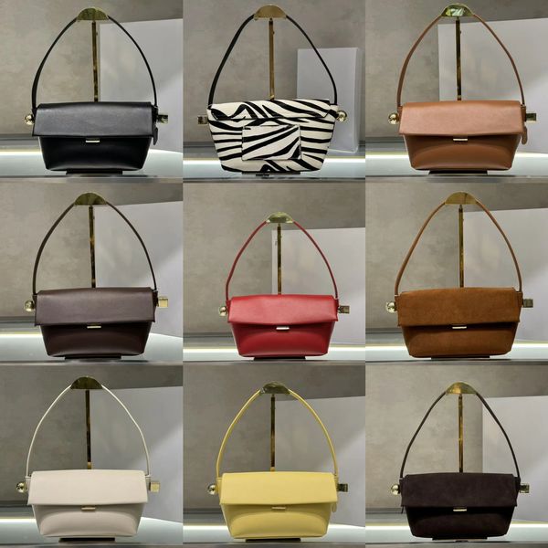 

A1010 designer bag Chic Female Accessory: Rond Carre Design Zebra Stripe Leather Shoulder Featuring Premium Horse Hair Detailing jacqes Luxury Bag Shoulder Bags, Brown