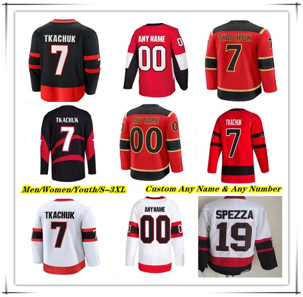 

Brady Tkachuk Claude Giroux Tim Stutzle Ice Hockey Jerseys OttawaSenators Drake Batherson Shane Pinto Dylan Cozens Lars Eller Ridly Greig Jake Sanderson Artem Zub, Men red style