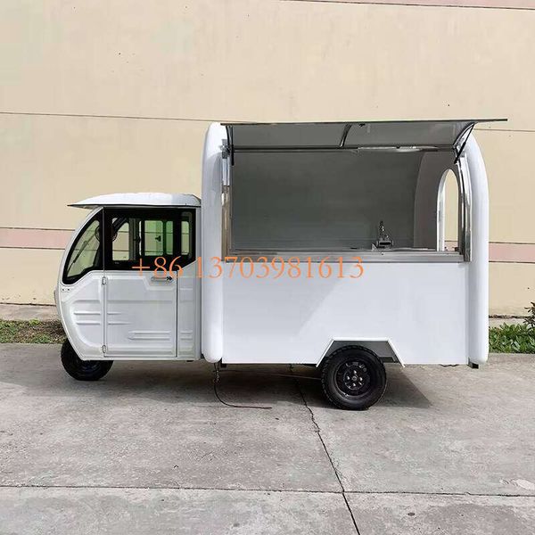 

Mobile Dining Cart with Adjustable Racks for Versatile Food Display in Markets & Fairs, Red