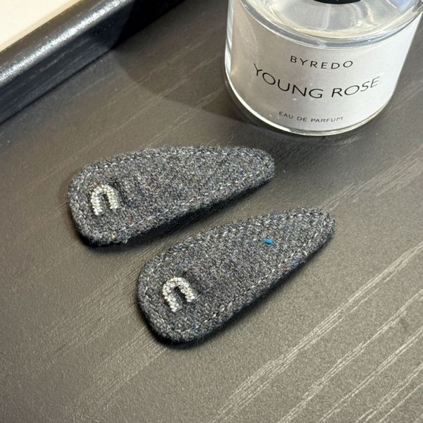 

Designer Hair Clips Barrettes Wedding Accompaniment Gift Women's Monogrammed Clip HairJewelry For Women