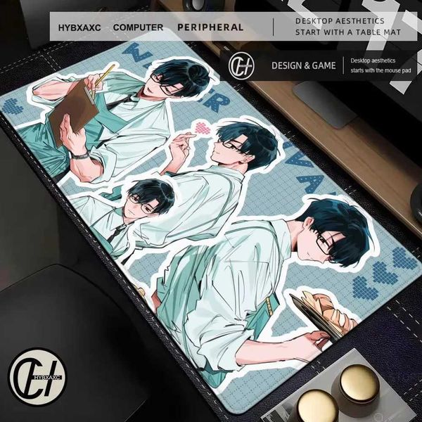 Mouse Pad Laptop 900x400 HD Print Anime Mousepad Alien Stage Mizi Till Ivan Extended Desk Mat PC Gaming Accessories Keyboard PadM251119