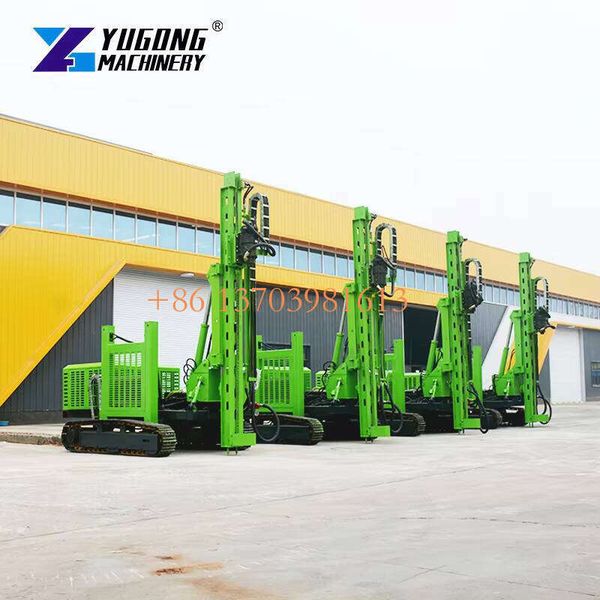 

Mini Hydraulic Post Driver Machine Mini Mobile Photovoltaic Pile Machine