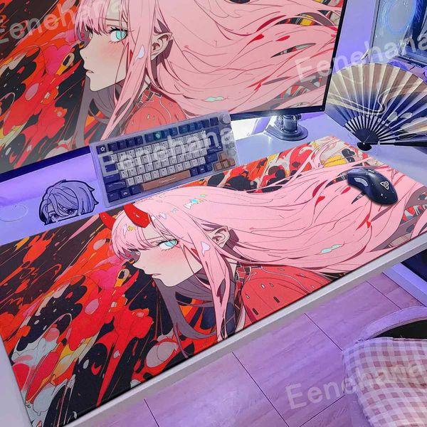 Non-slip Computer Mousepad HD Printing Quick delivery Gamer Desk Mat Accessories Zero Two Darling In The FranXX 02 XXL Table PadM251119
