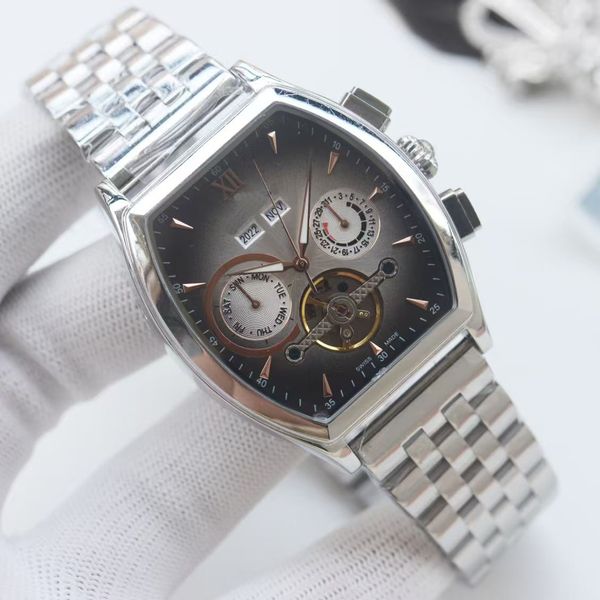 

Timeless Elegance: High-Quality Men's Luxury Wristwatch Combining Tradition & Modernity, Gray