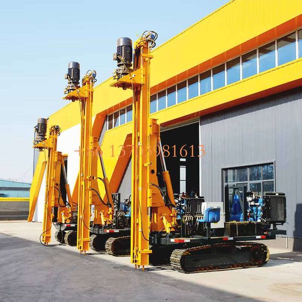 

Crawler-type Hydraulic diesel Pile Driver Mini Screw Pile Driver