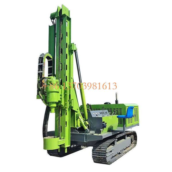 

Mini Piling Machine diesel Drive Guardrail Pile Driver for Highway