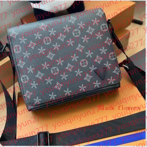 

2026 Mens Shoulder PU leather Designers Messenger Bag Famous Trip Postman Classic Handbag Briefcase Crossbody Bags, 24#