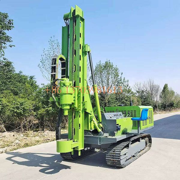 

Dual-Purpose Crawler Solar Pile Driver Tackle Solar Piling Projects with Efficiency and Versatility for Diverse Piling Needs