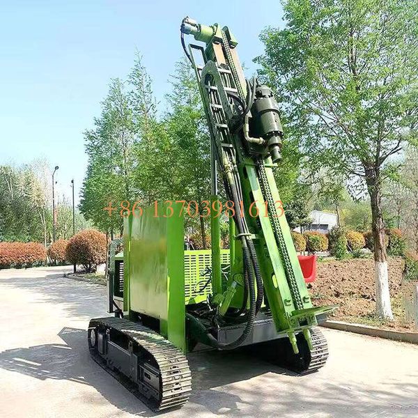 

China Helical Ground Screw Piles Hot Dip Galvanizing Ground Anchor Earth Screw Driver Machine With Flange