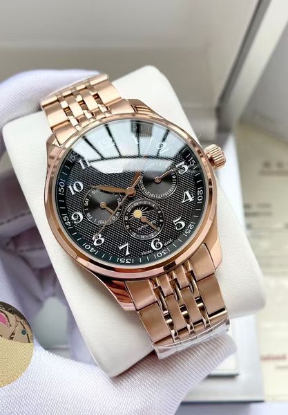 

Elegant Gentlemen's Accessory - High-Quality Men's Fashionable Watch, Red