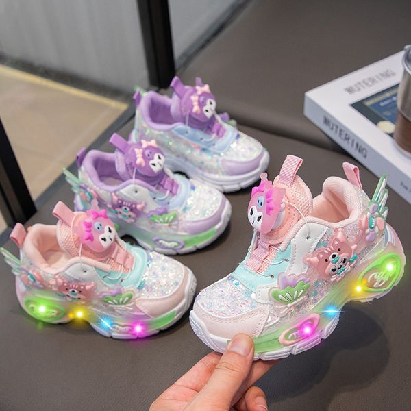 Brighten Their Steps: Stylish Luminous Athletic Shoes for Kids