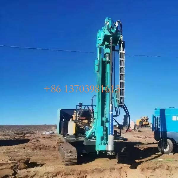 

Hot Sale Crawler Pile Driving Machine Solar Pv Panel Pile Driver with Hammer
