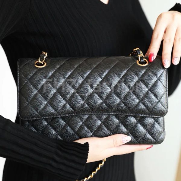 

designer bag luxury bag crossbody bag shoulder bag for women handbag tote bag classic CF chain bag clutch flap bag wallet purse lady bag handbags genuine leather bags, Dark grey