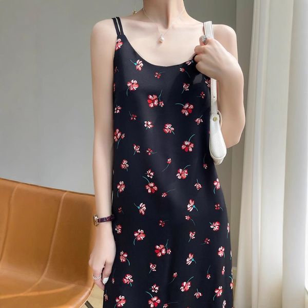 (185) Suspender Dress Large Size Casual Dress