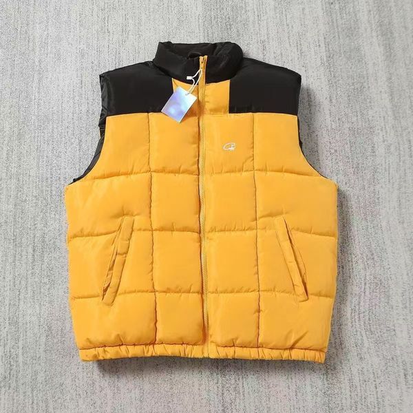 

Designer men's thick cotton jacket vest loose fitting couple's warm cotton jacket, A3