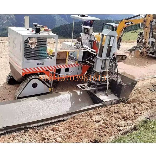 

Slipform Paver Curb Stone Machine Used for Slope Protection