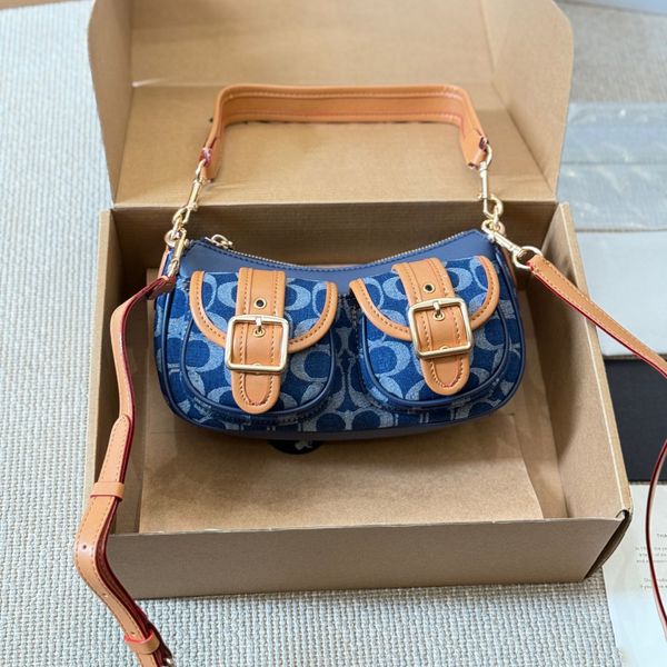 

designer bag Luxury bag CQ184 Baguette bag Shoulder Bags purse woman bag new design bag leather Wandering bag new fashion handbag Retro Handheld Crossbody tote bag, @~3