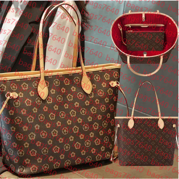 

Embossed Black Flower Large Capacity On the go GM Designer Bag High Quality Tote Bags Luxury Large Book Totes Bags Purses Woman Handbag Women Bags Travel Beach Bag, 5#