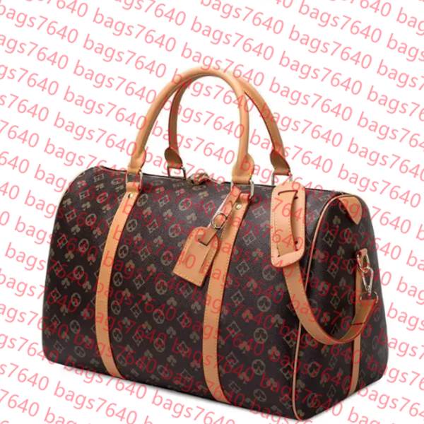 

Top Quality New Men Duffle Bag Women Travel Bags Hand Luggage Travel Bags Men Pu Leather Handbags Large CrossBody Bags Totes Purse Bag 55cm, 10#