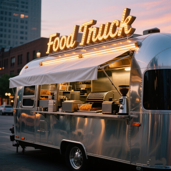 Stainless Steel Mobile Food Truck for Sale in Dubai Restaurant Bakery Snack Factory