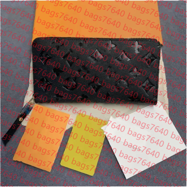 

Luxury Designer Zippy Long Wallet Women's Zipper Brown Mono gram Canvers Leather Check Plaid Good Qaulity wallet bag60017 0011, 4#