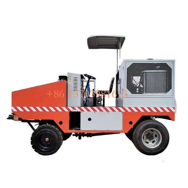 

Anti-Clog Concrete Curb Paver Machine With Self-Cleaning Hopper Vibrating Discharge Port for Wet Concrete Mixes