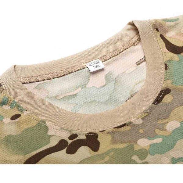 Stand Out in Style: Men’s Bold Forest Camouflage Graphic Tee