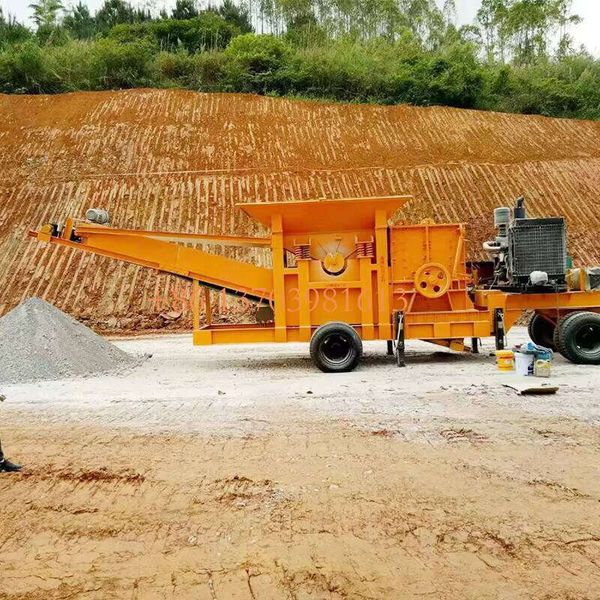 

High Quality New Crawler Mobile Jaw Crusher Quarry Limestone Gravel Mining Equipment