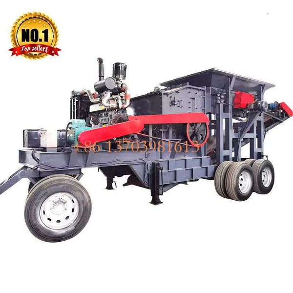 

Best Price Industrial Dubai Mobile Crusher Machine Portable Mini Stone Crusher