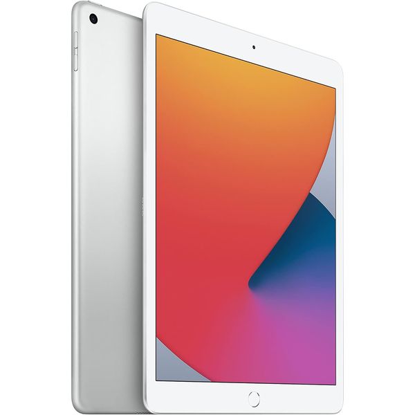 2020 Apple iPad (10.2-inch, Wi-Fi, 128GB) - Silver (8th Generation) (Used 90% New)