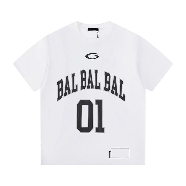 

Men' T-Shirts Designer Embroidered printed round neck short sleeved T-shirt for men and women, B1