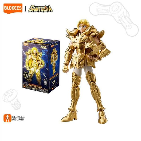 2026 New Blokees Saint Seiya Champion Class Action Figures - Anime Collectible Model For Display Toys