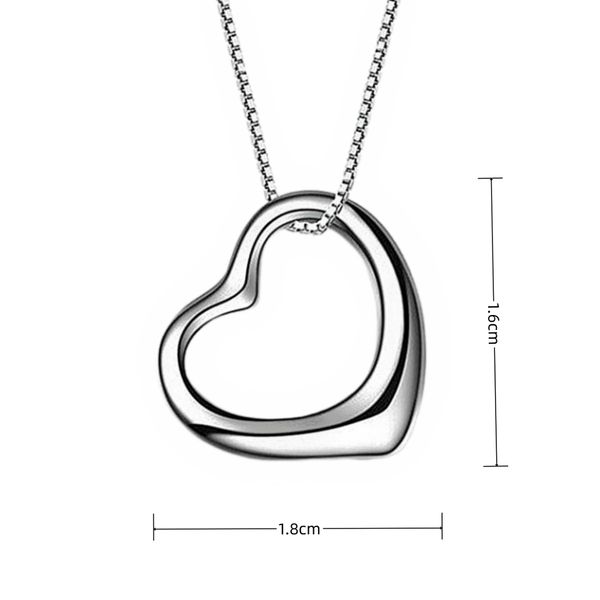 

Diamond Pendant Necklace for Women - Gold Silver, Elegant Stainless Steel Chain, P Logo Engraved, Luxury Design