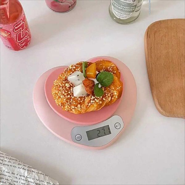 High-sensitivity Sensor Food Scale Usb Rechargeable Food Scale High Precision Kitchen Digital Scale with Heart for AccurateM251122
