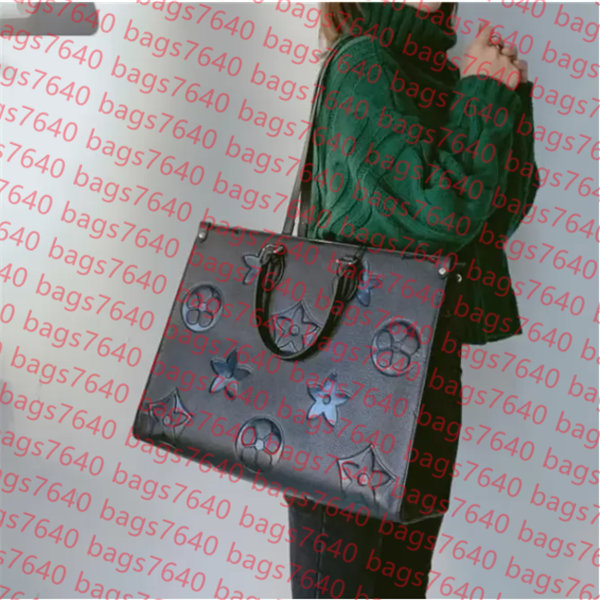 

Fashion Bags Crafty ONTHEGO MM GM M44925 WOMEN luxurys designers bag genuine leather Handbags messenger crossbody shoulder bags Totes Wallet backpack, 10#