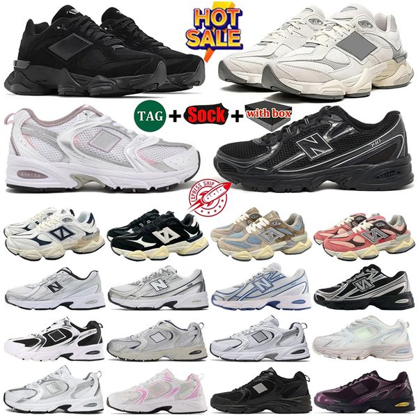 

New9060 740 509 530 designer shoes mens womens sneakers trainers daily outfit running shoes Black White Grey Blue Pink Green Brown mens outdoor sneaker size 36-45, N_21