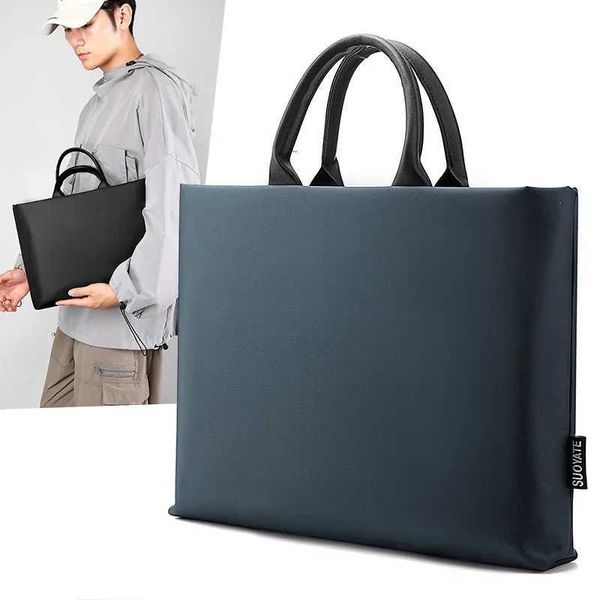 Business mens business briefcase business document information kit laptop handbag gift advertisement computer bag W250422