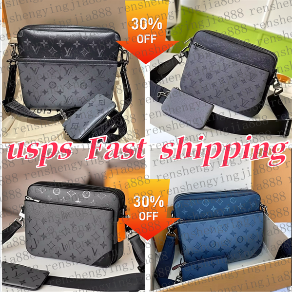 

High Quality Designer New Men Crossbody Shoulder Bag styles Various sizes handbag luxurys designers bags pochette Multiple pockets fashion Messenger bag sale Hot, Pink