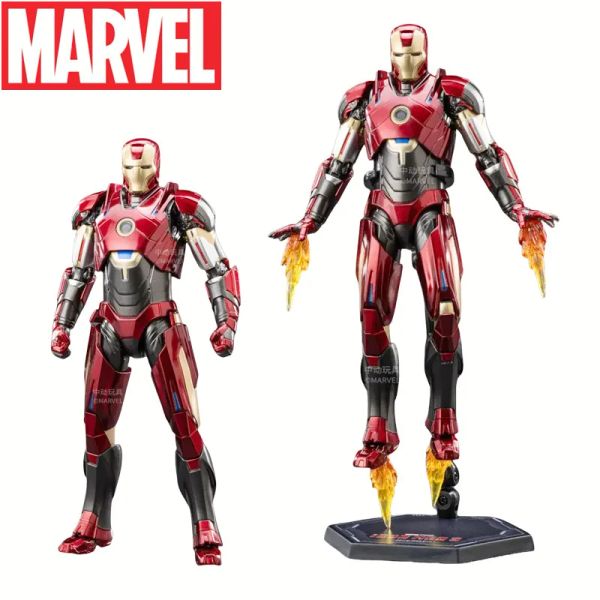 Authentic authorization Marvel ZD Toys Iron Man Finished Product Series Blacklash Figures 7inches MK16 Action Figurines Movie Statue Model Adult Collect Gift