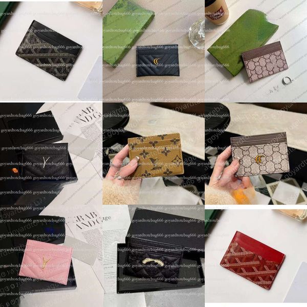 

Card Holder Wallets For Women High Quality Genuine Leather Short Cardholder Mini Bag Coin Purse s Designer Bags Small Wallet 55, 3#