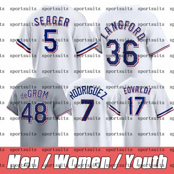 City Jersey Corey Seager Josh Jung Jonah Heim Marcus Semien Wyatt Langford Evan Carter Garcia deGrom Eovaldi Leiter Corniell Ryan Rodriguez Young Hamilton Burger