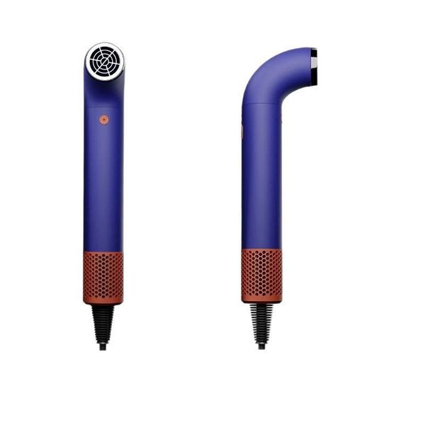 

High-Speed Silent Airflow Salon Styler: Enhanced Volume & Gloss from Advanced Ionic Force, Blue