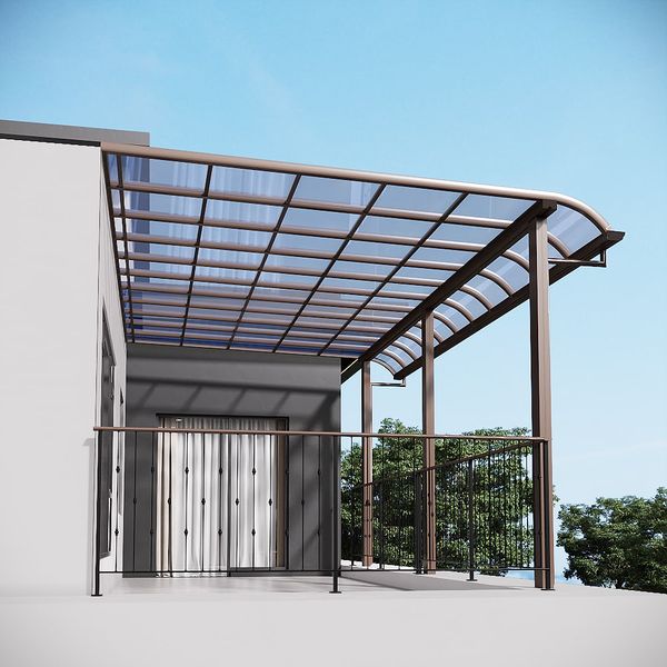 

OEM/ODM 3X3 3X4 Manual Louvered Roof Aluminum Pergola