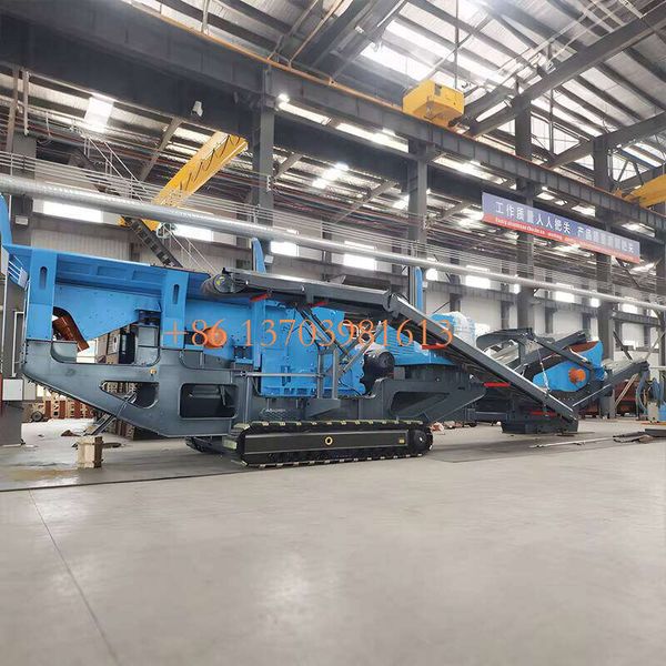

Construction Waste Recycling Mobile Crusher, Portable Stone Product Line Quartz Mobile Crushing Machine