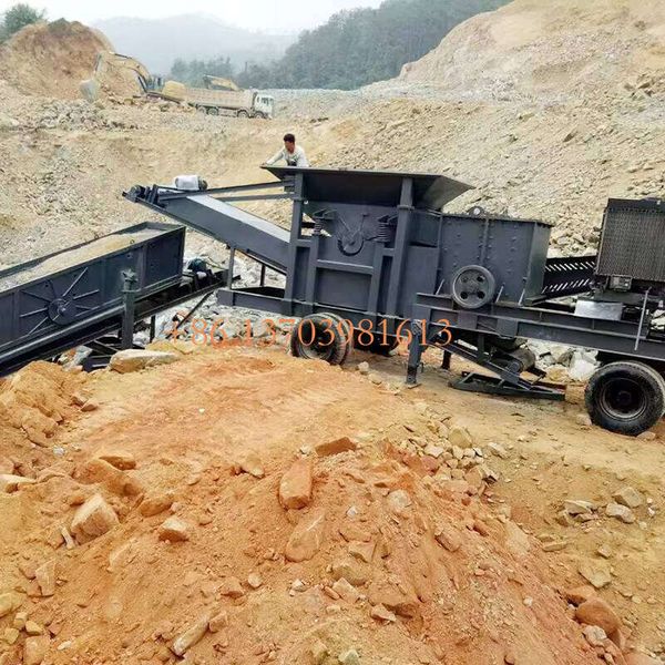 

Hot Sale Africa diesel Jaw Crusher for Gold Mining Mobile Crusher Equipment Stone Crusher Machine Portable