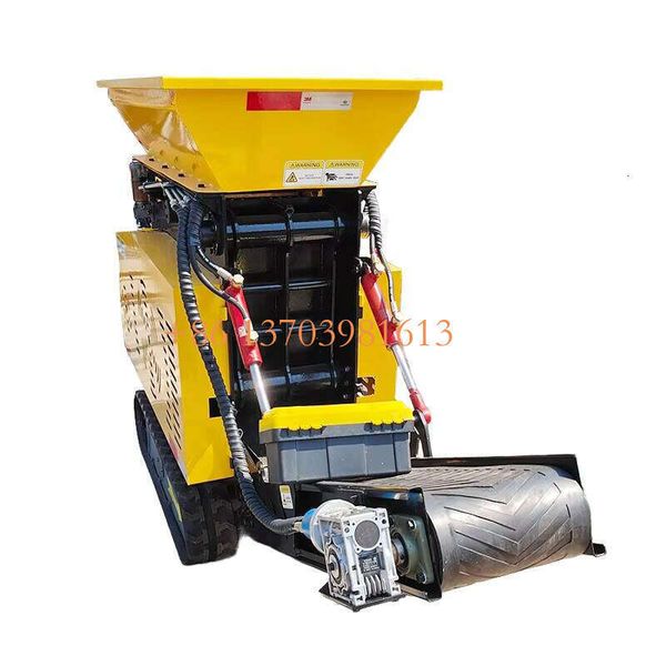 

Low-center-of-gravity crawler crusher, stable operation in steep slope wetlands